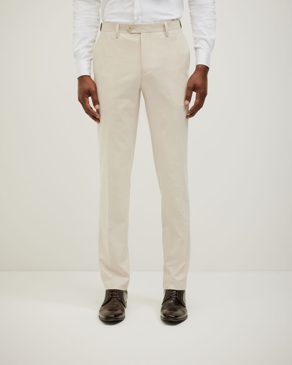 Textured Tailored Pant, Neutral, hi-res